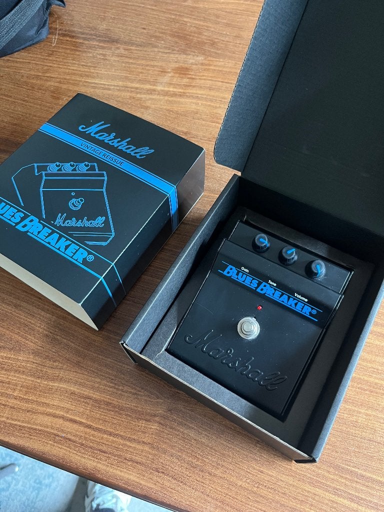 Marshall bluesbreaker reissue overdrive, Ophalen of Verzenden, Distortion, Overdrive of Fuzz