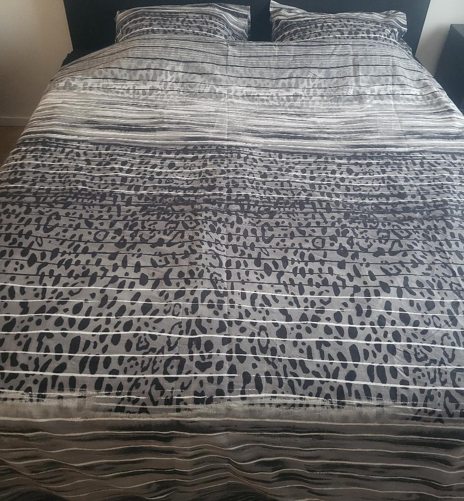 lits jumeaux panterprint dekbedovertrek merk Sleeptime NIEUW, Overige kleuren, Verzenden, Dekbedovertrek, Nieuw