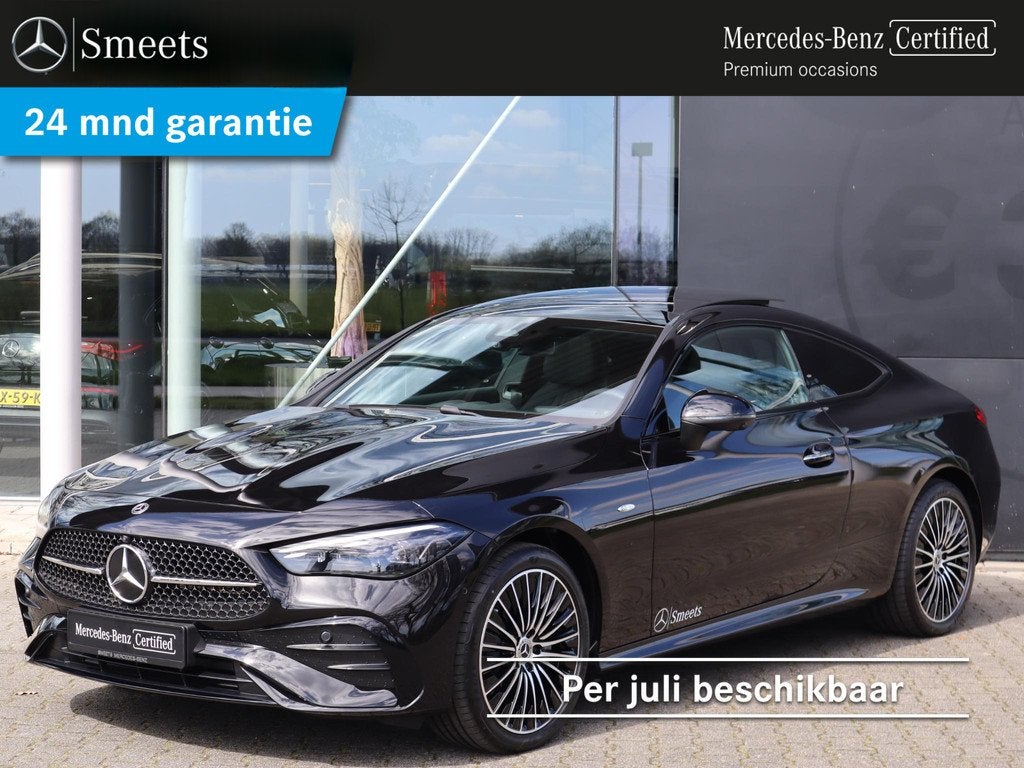 Mercedes-Benz CLE Coupé 300 e AMG Line, Auto's, 1800 kg, 4 cilinders, Zwart, Bedrijf