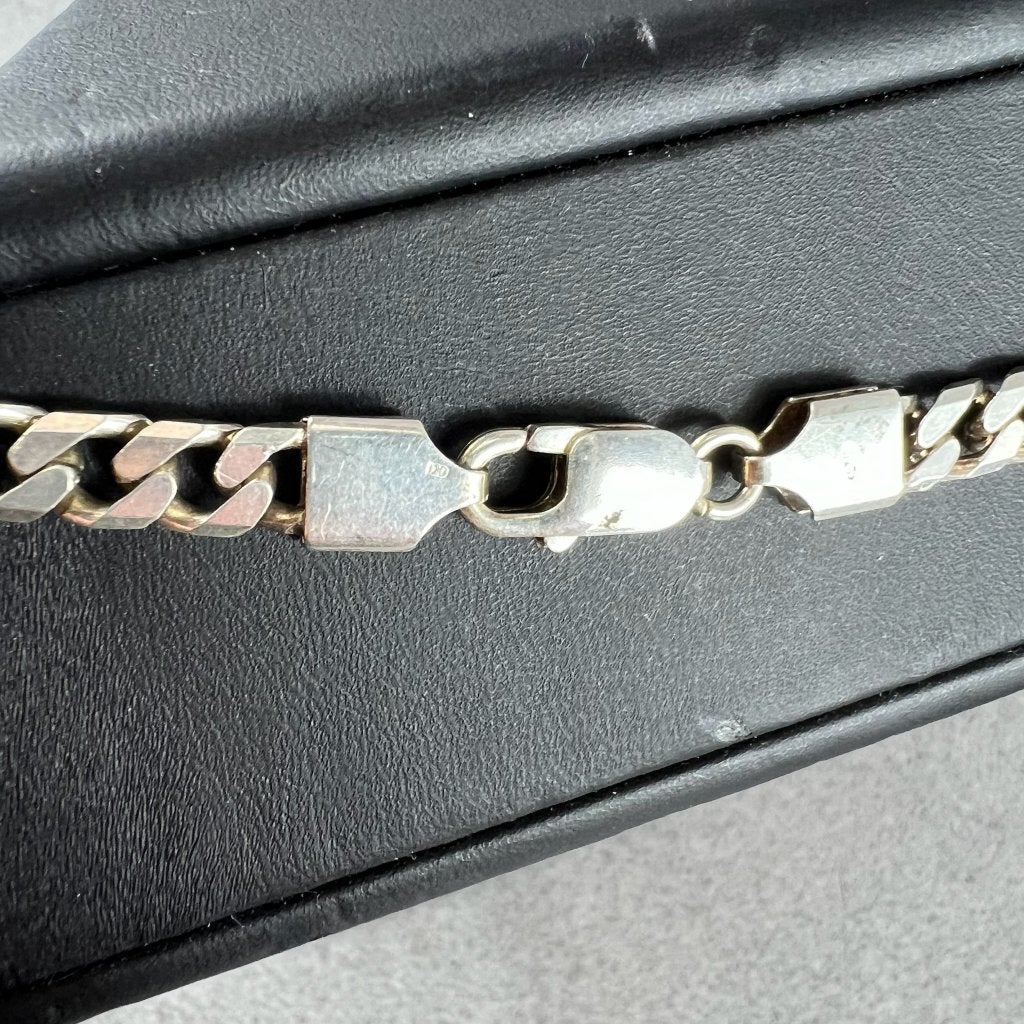 Zilveren Ketting Gourmet | 43,53g | 60cm | AG 925 | 413888, Ophalen of Verzenden, Gebruikt, Zilver, Zilver