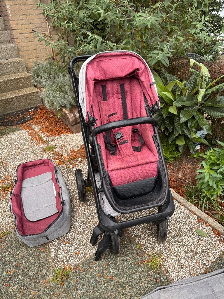 Dubatti kinderwagen (2019), Kinderen en Baby's, Gebruikt, Luchtbanden, Ophalen, Kinderwagen