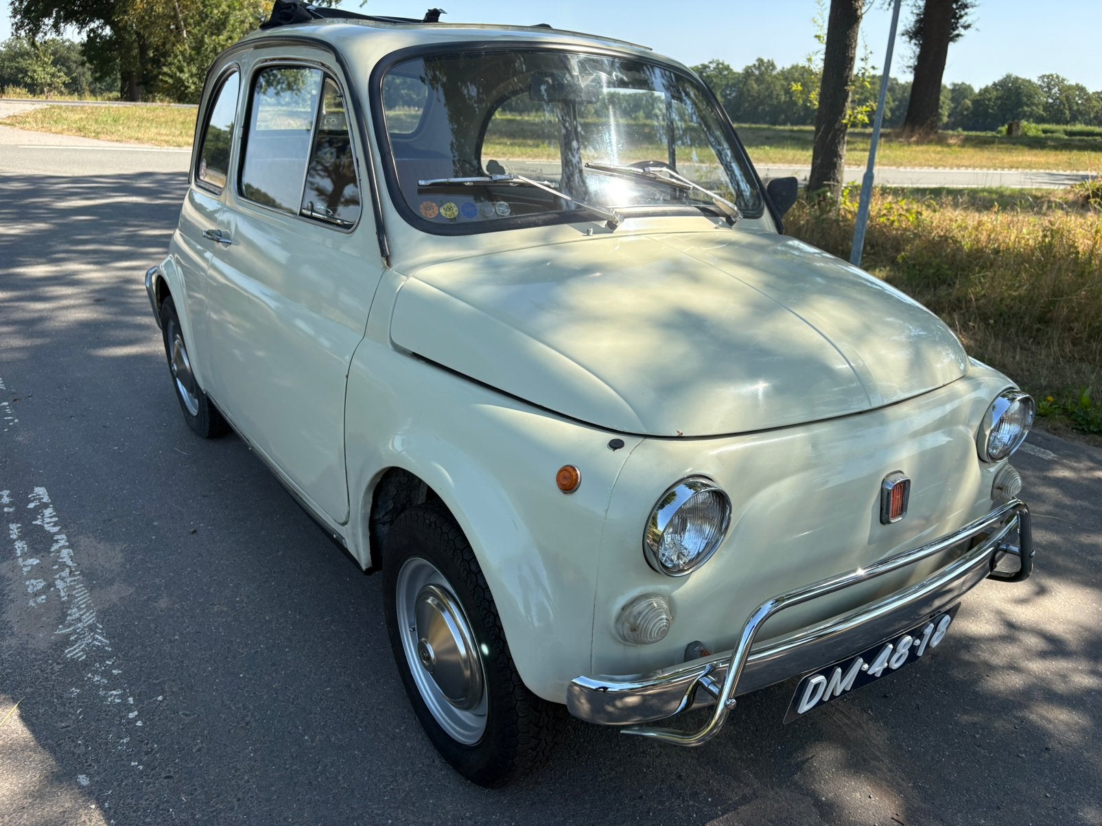 fiat 500 ivoor 650cc synchrobak GERESERVEERD, Auto's, Oldtimers, Particulier, Te koop