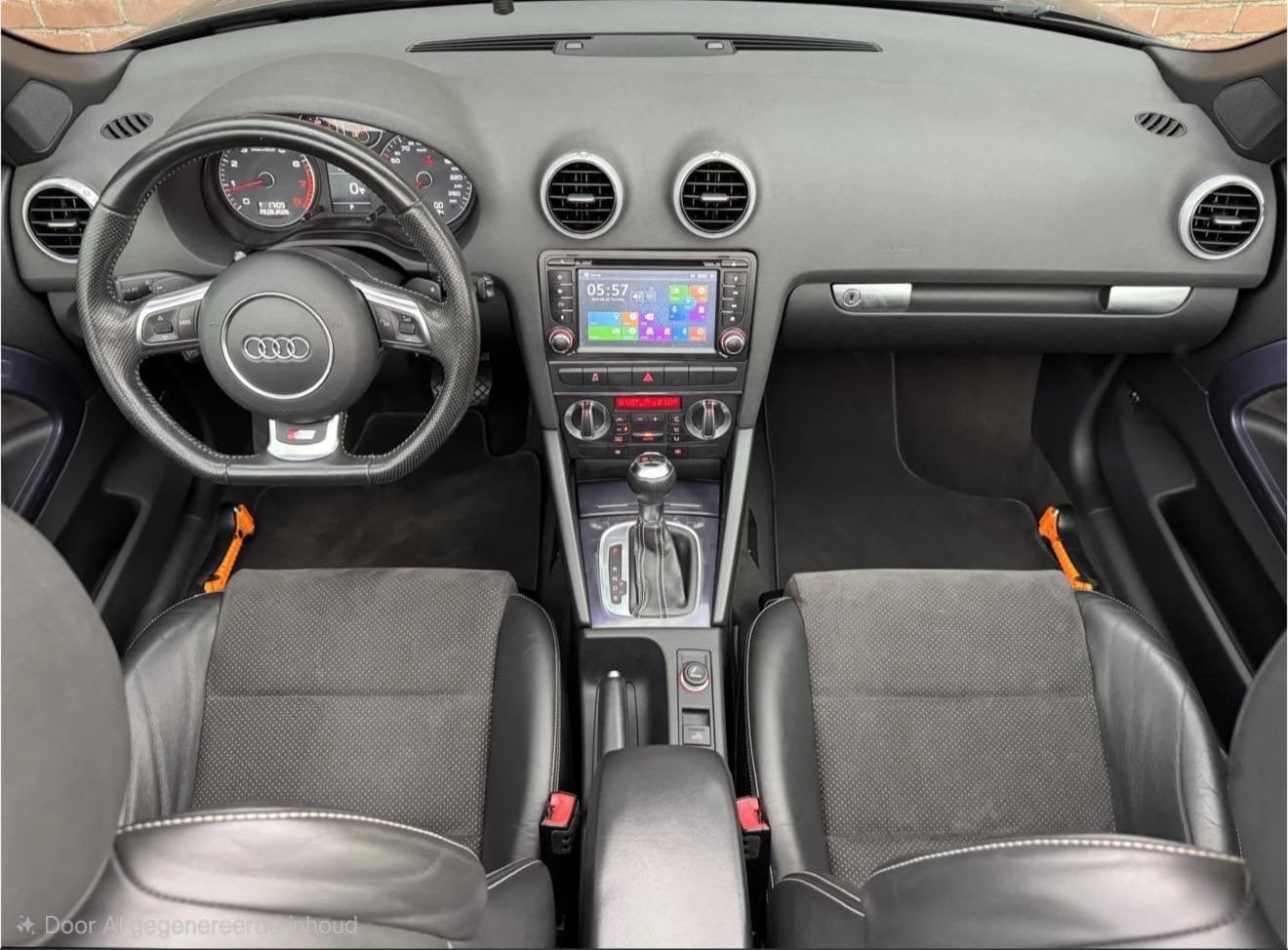 Audi A3 1.8 Tfsi 118KW Cabrio AUT 2011 Zwart