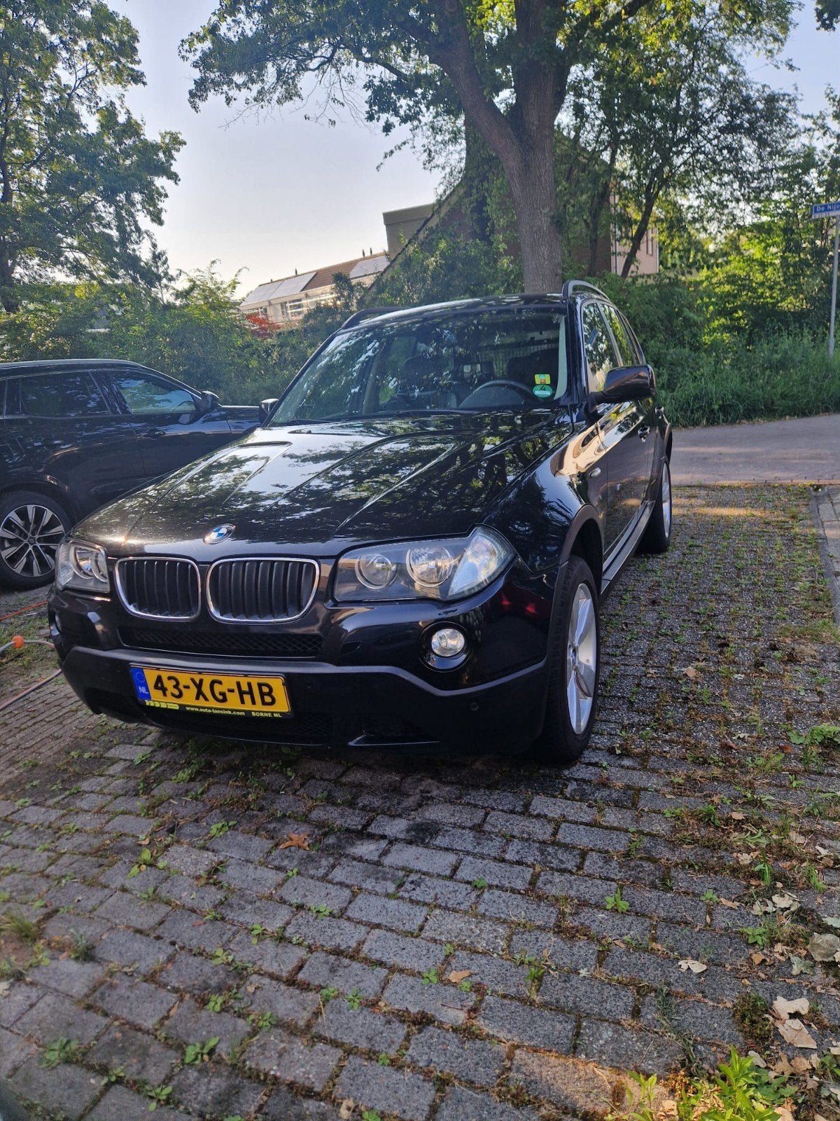 BMW X3 2.0 I 2007 Zwart, Auto's, BMW, 1995 cc, 4 cilinders, Zwart, Handgeschakeld