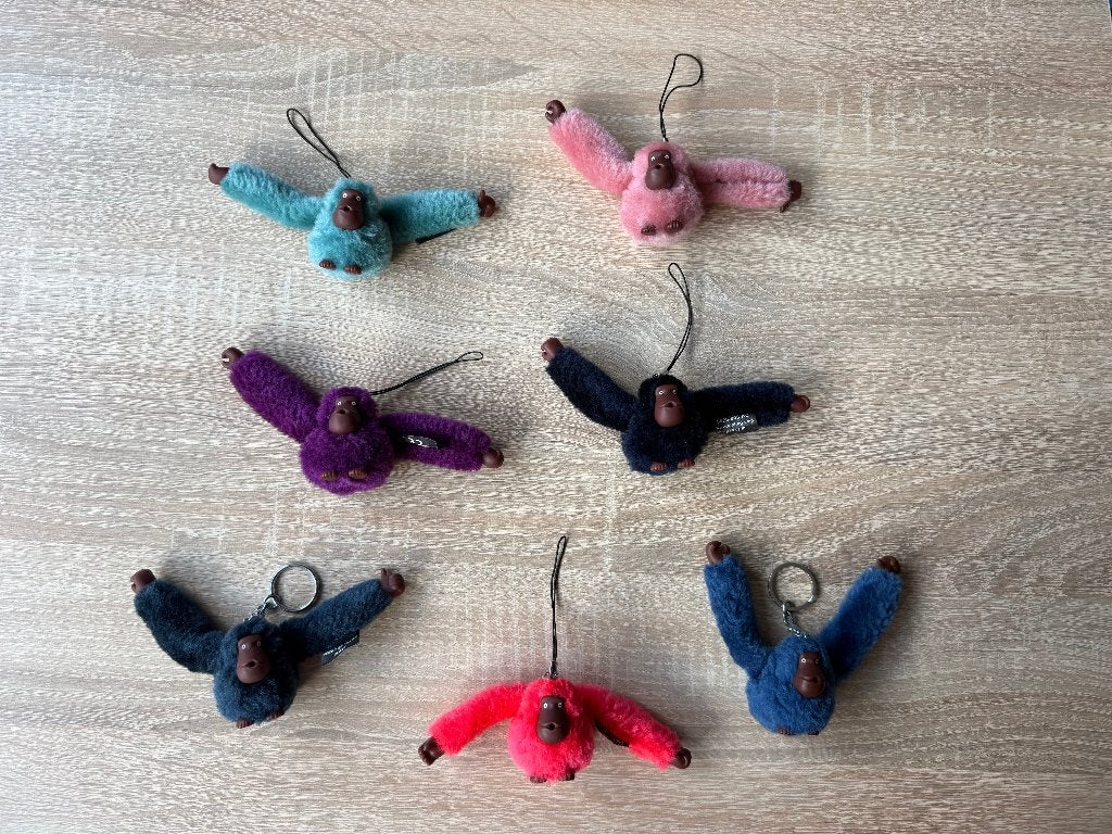 Kipling aapjes sleutelhangers, Verzamelen, Verzenden, Zo goed als nieuw, Knuffel of Figuurtje