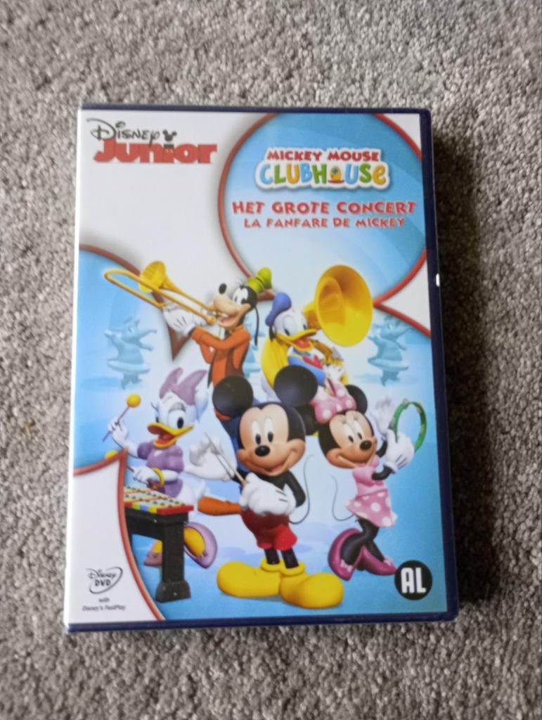 Mickey Mouse het grote concert nog in de Verpakking, Cd's en Dvd's, Alle leeftijden, Ophalen of Verzenden, Nieuw in verpakking
