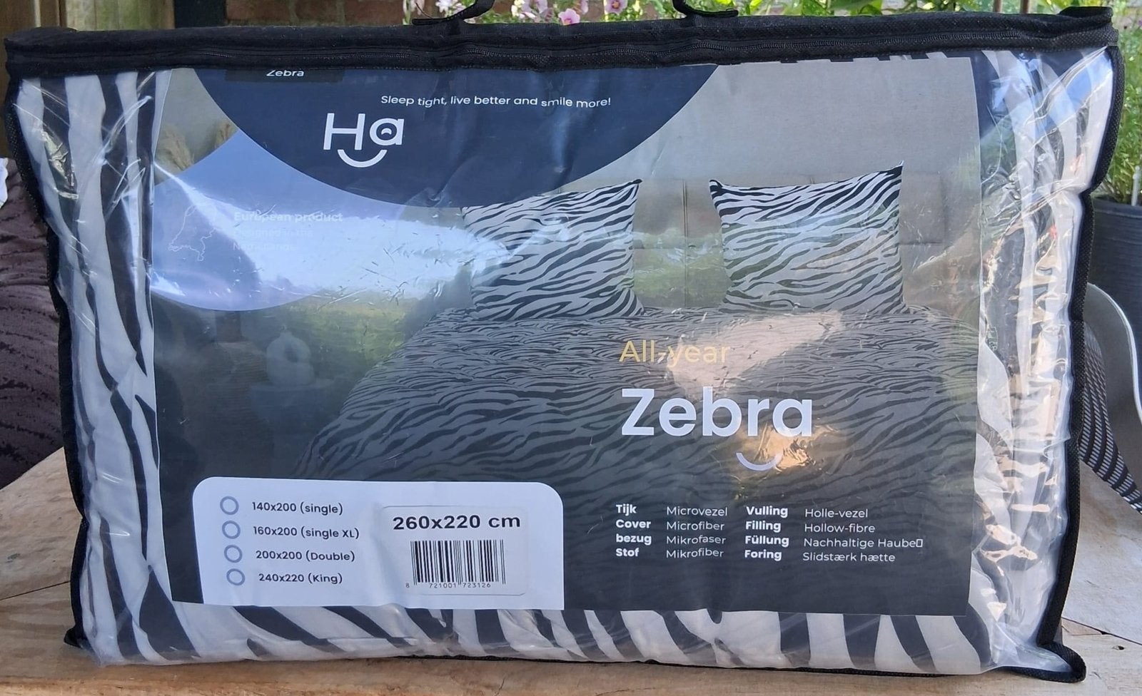 Dekbed zonder overtrek NIEUW! 260x220, Ophalen, Dekbedovertrek, Overige materialen, Nieuw