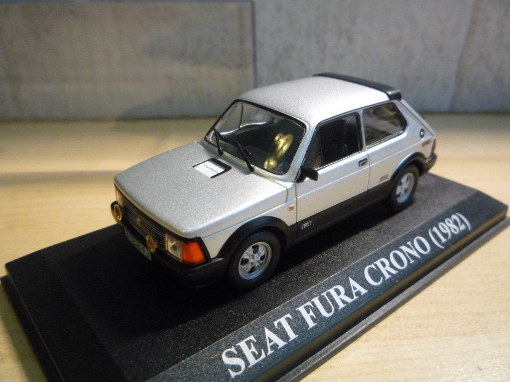 Seat Fura Crono 1982 Altaya Ixo schaal 1:43, Hobby en Vrije tijd, Modelauto's | 1:43, Ophalen of Verzenden, Zo goed als nieuw