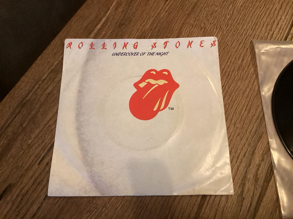 Rolling Stones - Undercover of the Night (Single), Gebruikt, 7 inch, Rock en Metal, Single
