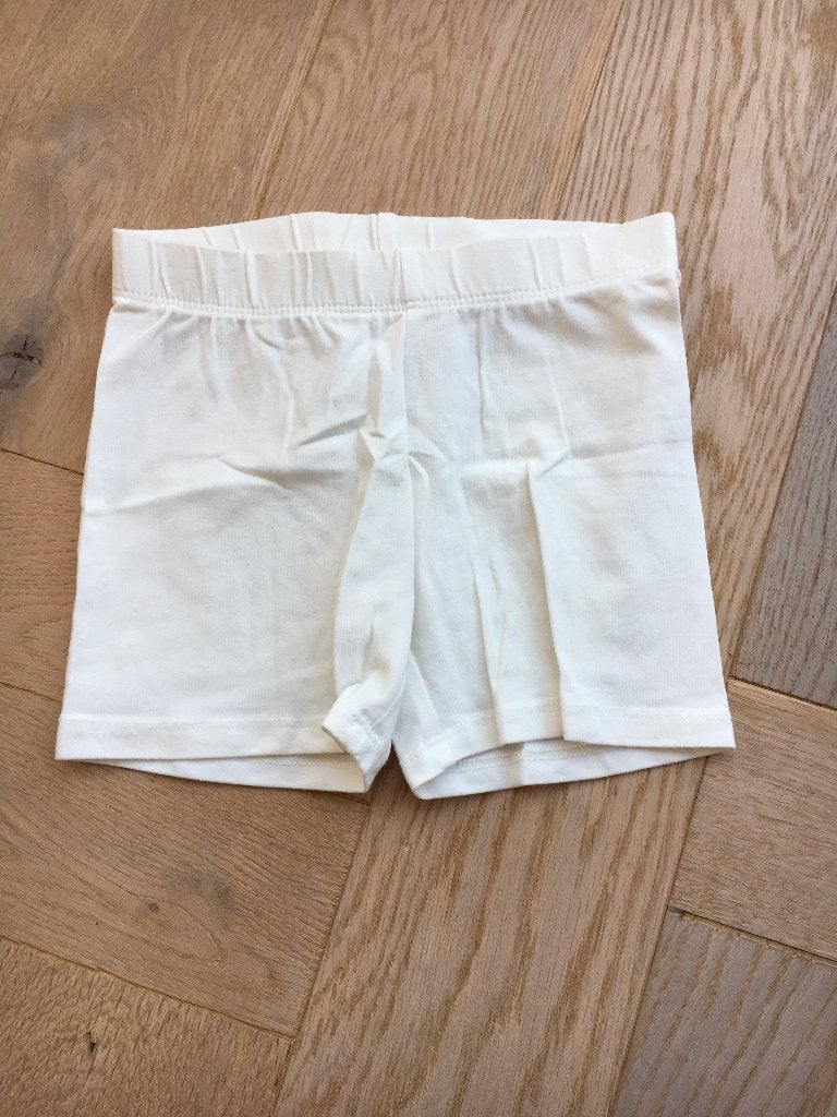 zgan witte biker legging Hema maat 110/116, Broek, Meisje, Ophalen of Verzenden, Zo goed als nieuw