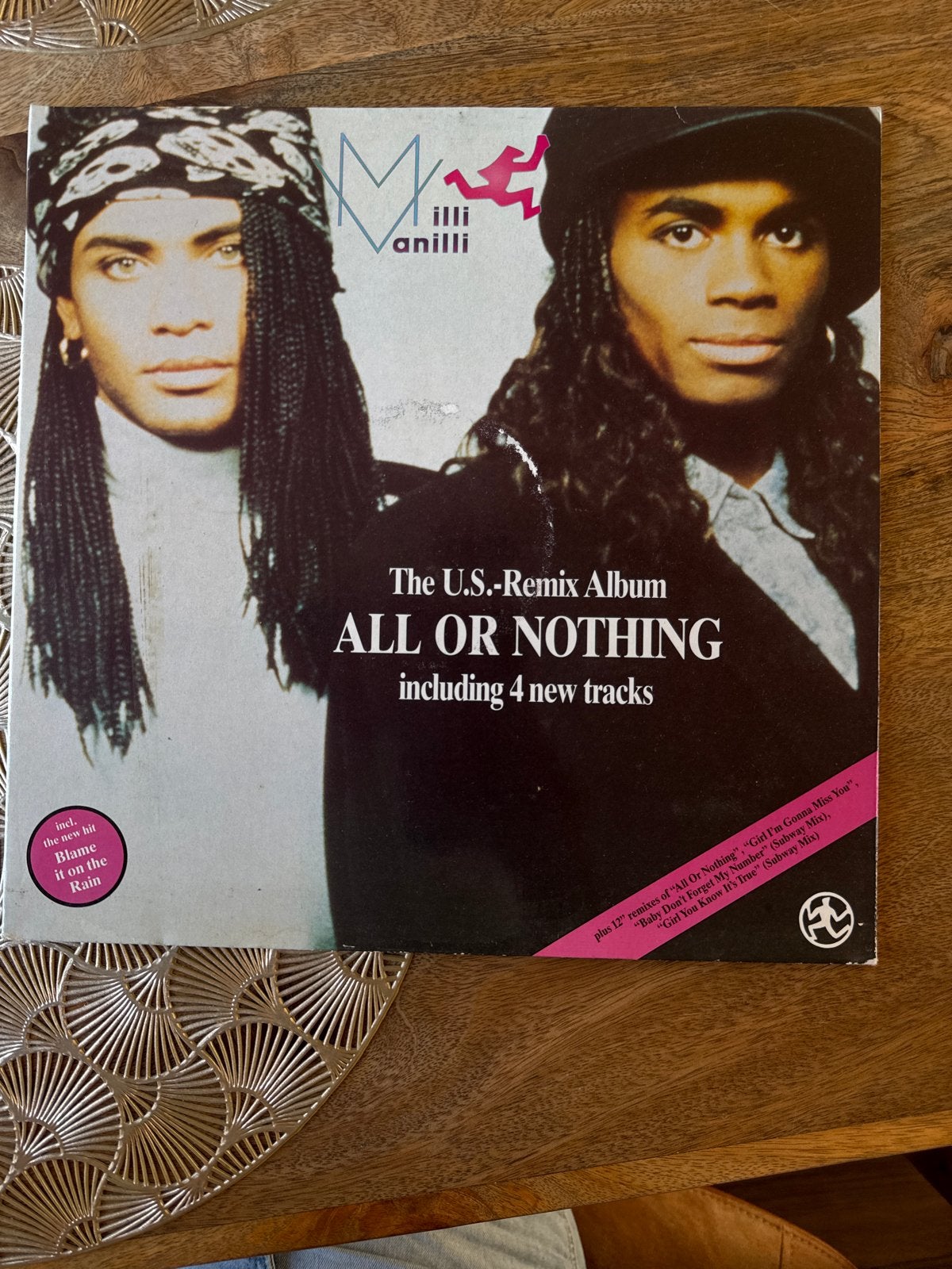 Milli Vanilli - All Or Nothing (The U.S.-Remix Album) LP