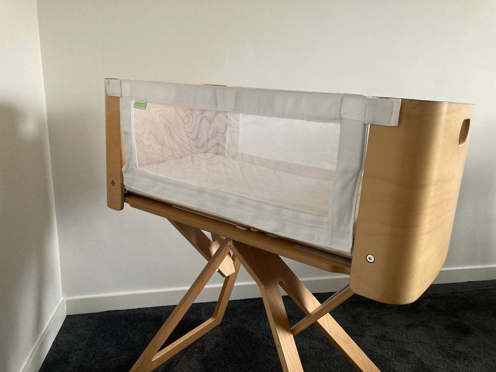 Bedenkt cosleeper inclusief matras en tas, Ophalen, Gebruikt, Wieg