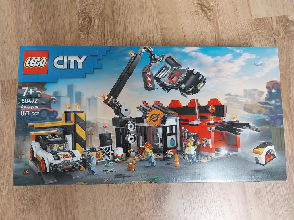 lego 60472 schroothoop met auto's nieuw in doos🆕️, Ophalen of Verzenden, Nieuw