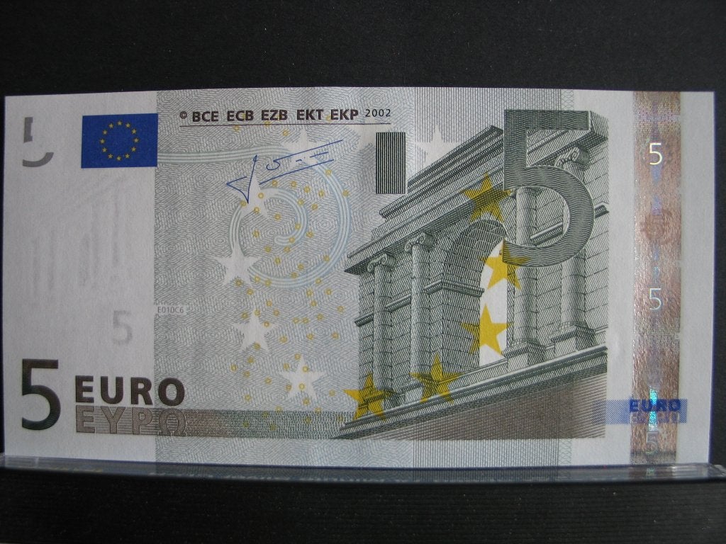 5 euro biljet Finland L Trichet  UNC, Postzegels en Munten, Bankbiljetten | Europa | Eurobiljetten, Ophalen of Verzenden, Finland