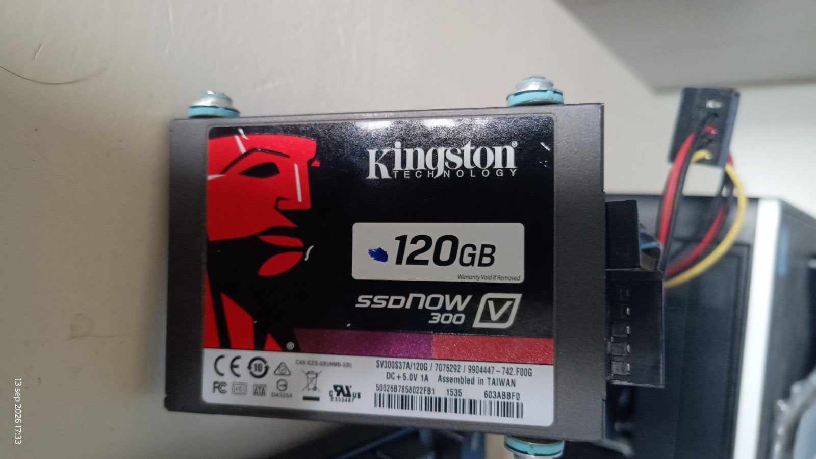 ssd schijf, Ophalen, Kingston, Zo goed als nieuw, Laptop