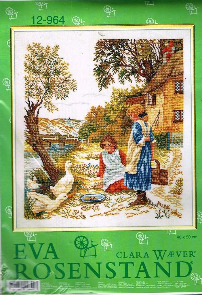 Cado EVA Rosenstand borduurpakket Picknick  12-964, Ophalen of Verzenden, Nieuw, Handborduren, Borduurpakket