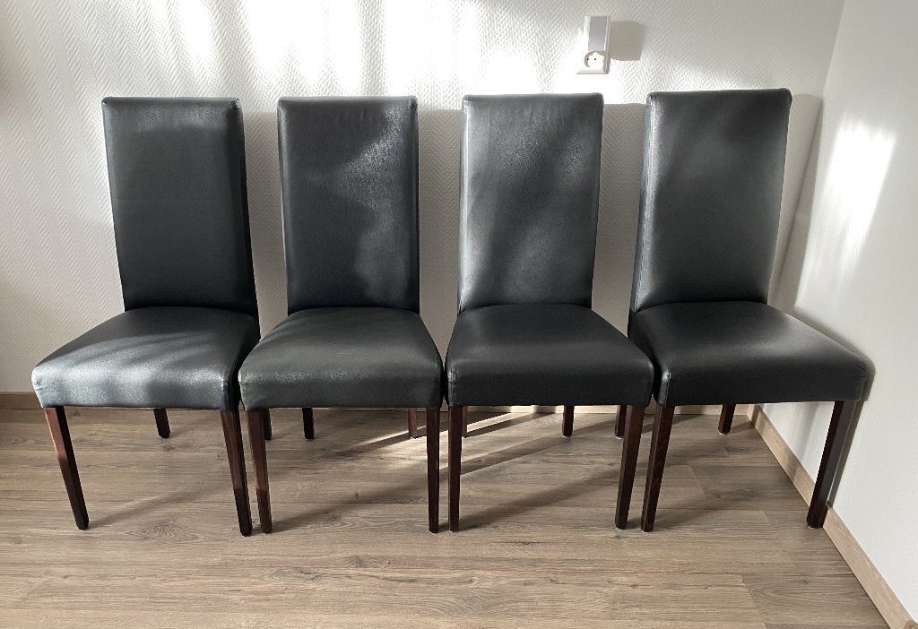 Eetkamerstoelen, Ophalen, Gebruikt, Bruin, Eén