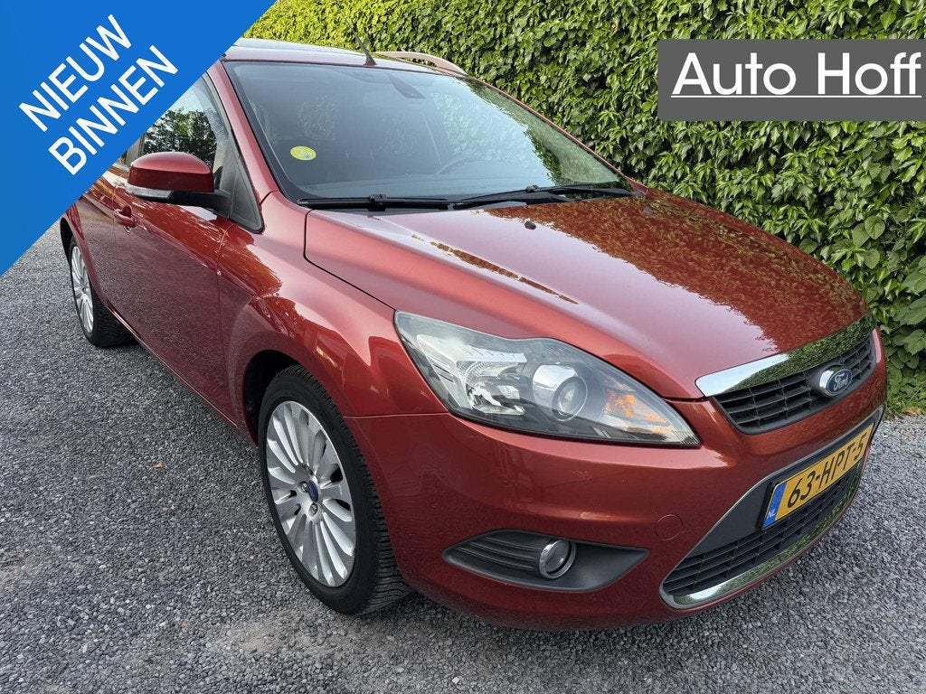 Ford Focus Wagon 1.6 Titanium | Schuifdak | Navi | Autom. Ai, Auto's, Ford, 1596 cc, Gebruikt, 4 cilinders, 635 kg