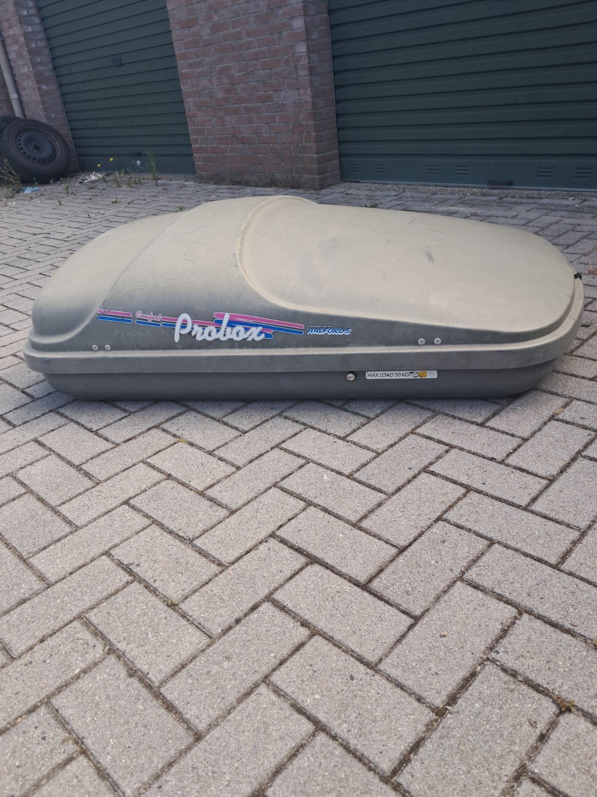 Probox dakkoffer te koop, Ophalen