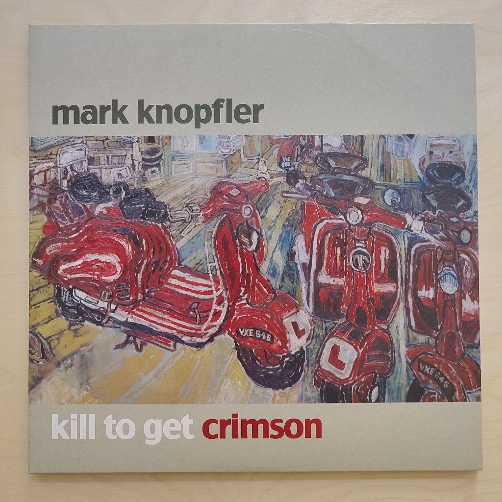 Mark Knopfler – Kill to get Crimson – LP, Inclusief binnenhoes, Zo goed als nieuw, 12 inch, Ophalen of Verzenden
