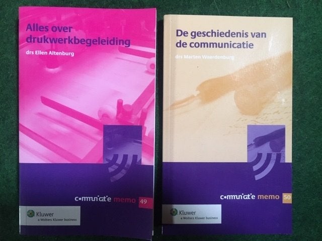 diverse boeken communicatie&pr (Galjaard,Lamers,Mastenbroek), Ophalen of Verzenden, Beta, Zo goed als nieuw