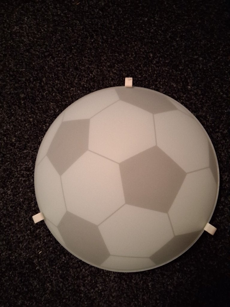plafonniere "voetbal", Ophalen, Zo goed als nieuw