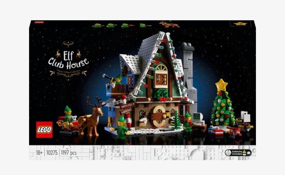 LEGO Elf Clubhuis (10275) - Winter Village Collectie, Ophalen of Verzenden, Nieuw, Overige merken