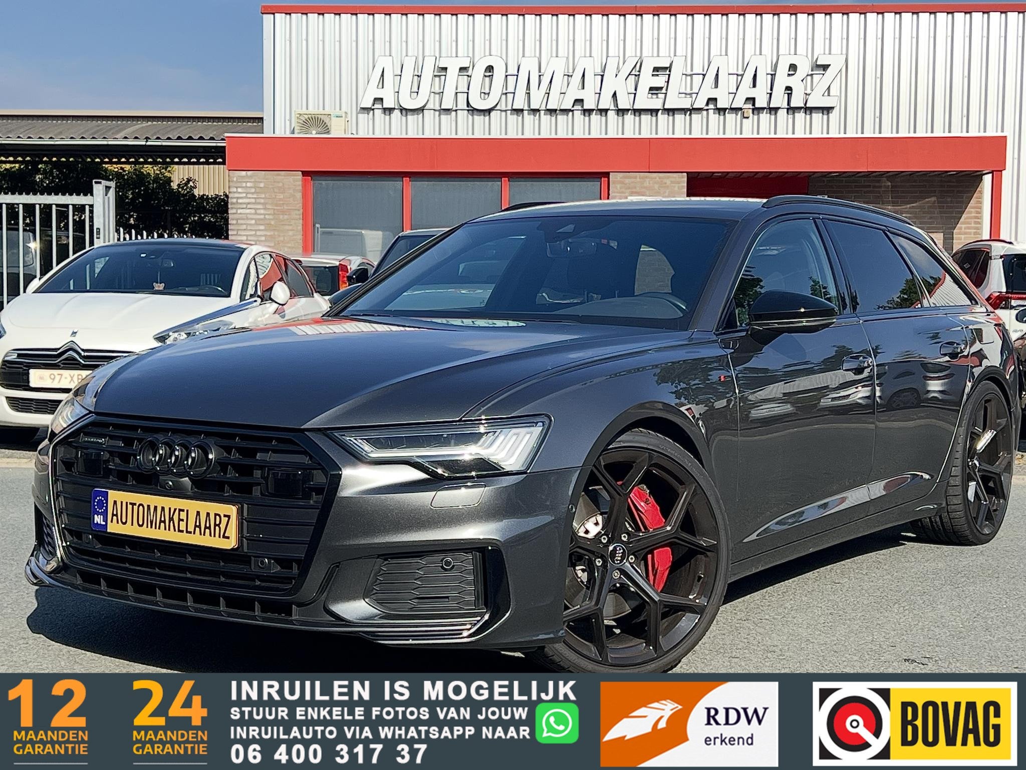 Audi A6 Avant 55 TFSI e quattro Competition 3x S-Line 100% T, Auto's, Automaat, Gebruikt, Euro 6, 4 cilinders