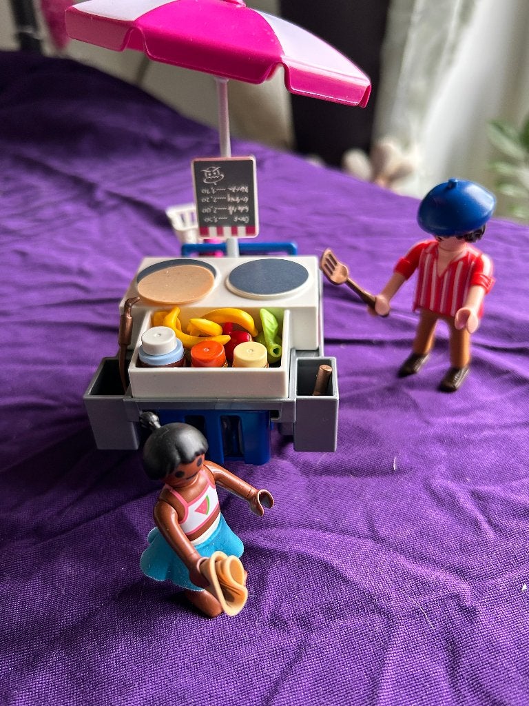 Playmobil 70614 crepeverkoper, Ophalen of Verzenden, Zo goed als nieuw
