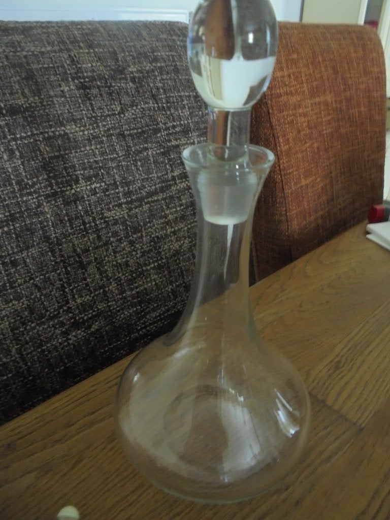 Decanter en 4 vintage glaasjes / In 1 koop, Antiek en Kunst, Ophalen of Verzenden