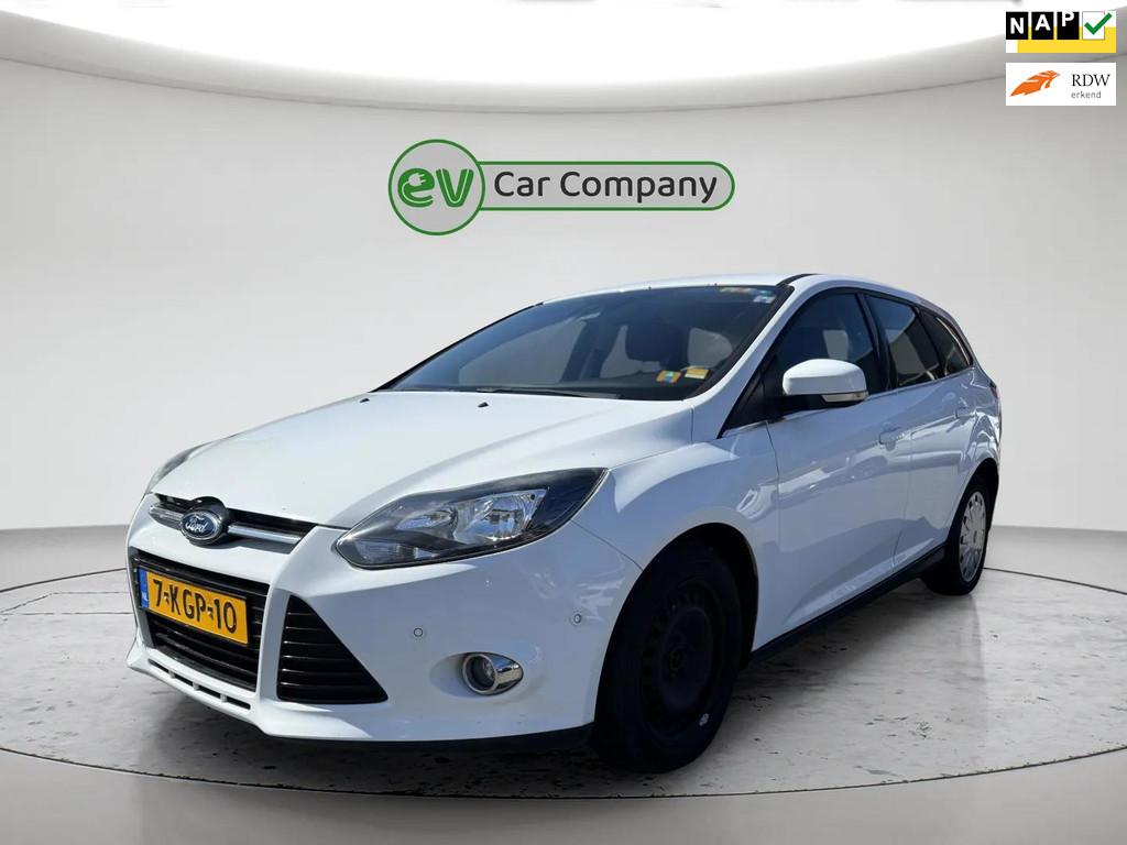 Ford Focus Wagon 1.6 TDCI ECOnetic Lease Titanium | Exportpr, Gebruikt, 4 cilinders, Wit, Origineel Nederlands