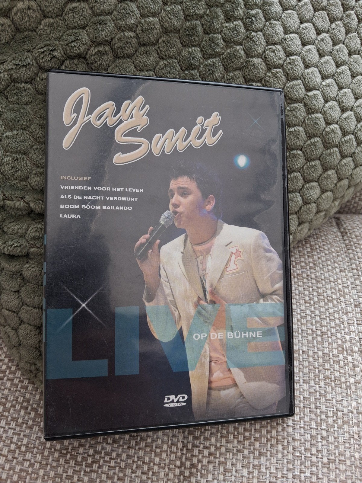 Jan Smit - Live op de Bühne DVD, Gebruikt, Alle leeftijden, Concert, Inclusief doosje