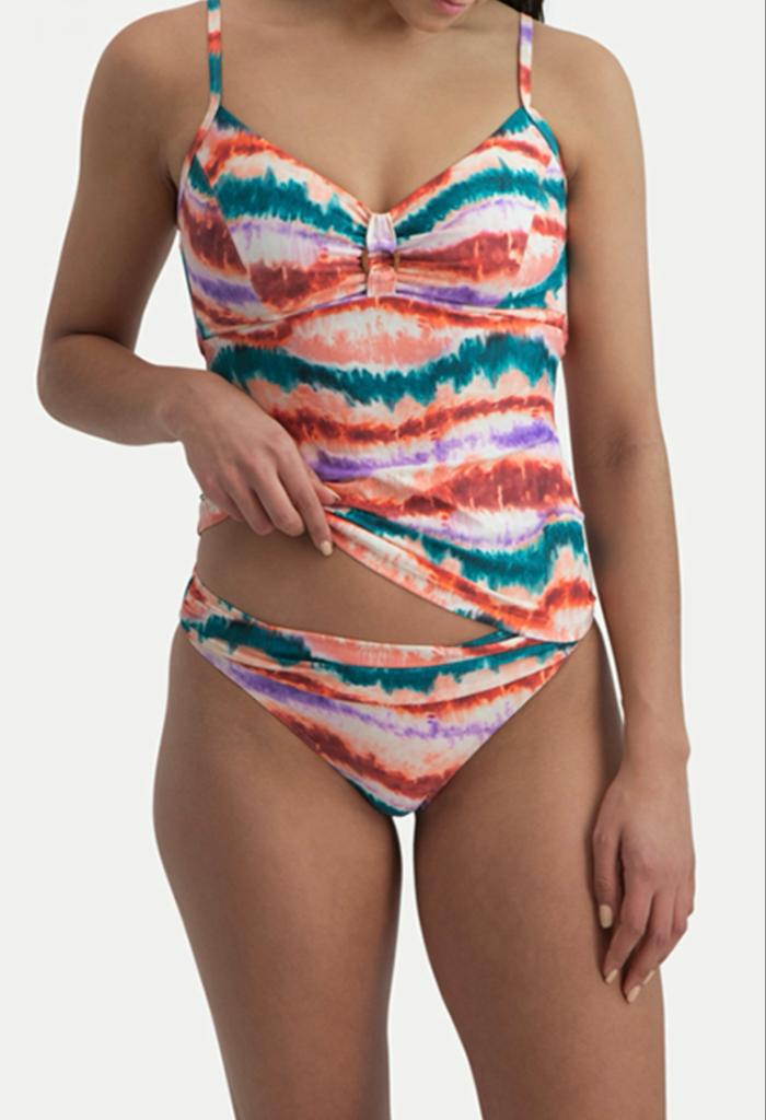 Cyell tankini top 40C en high bikini broekje 42, Kleding | Dames, Ophalen of Verzenden, Zo goed als nieuw, Overige kleuren, Bikini