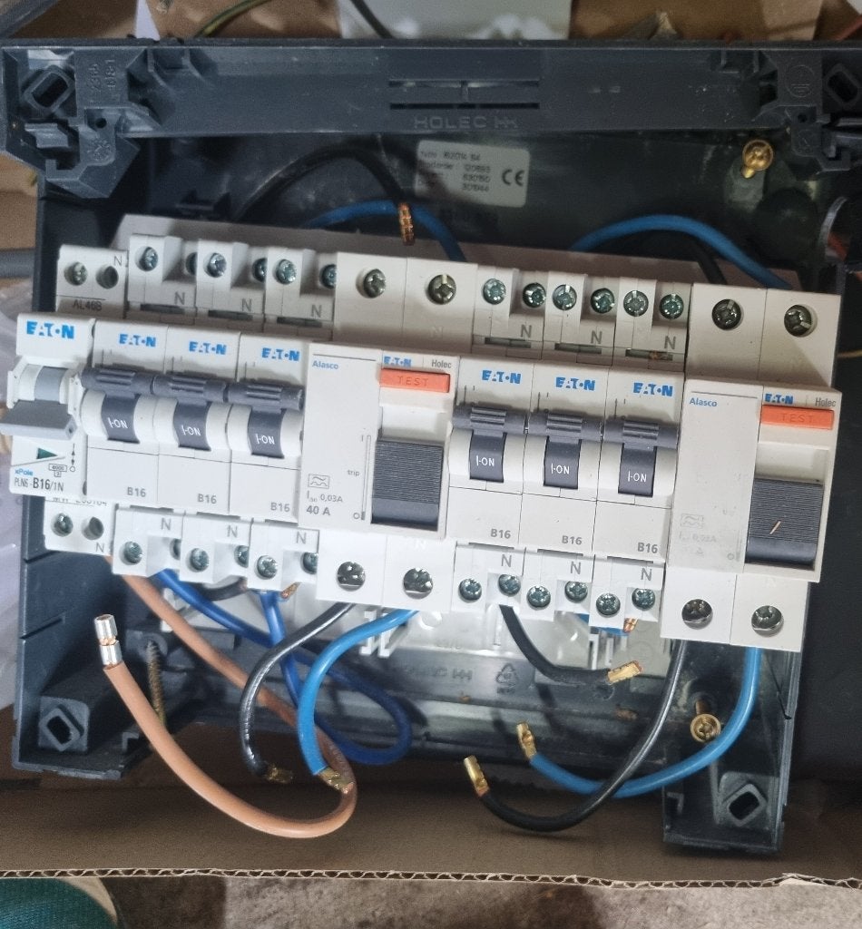 Groepenkast Eaton, Doe-het-zelf en Verbouw, Elektra en Kabels, Ophalen, Gebruikt, Eaton, Groepenkast
