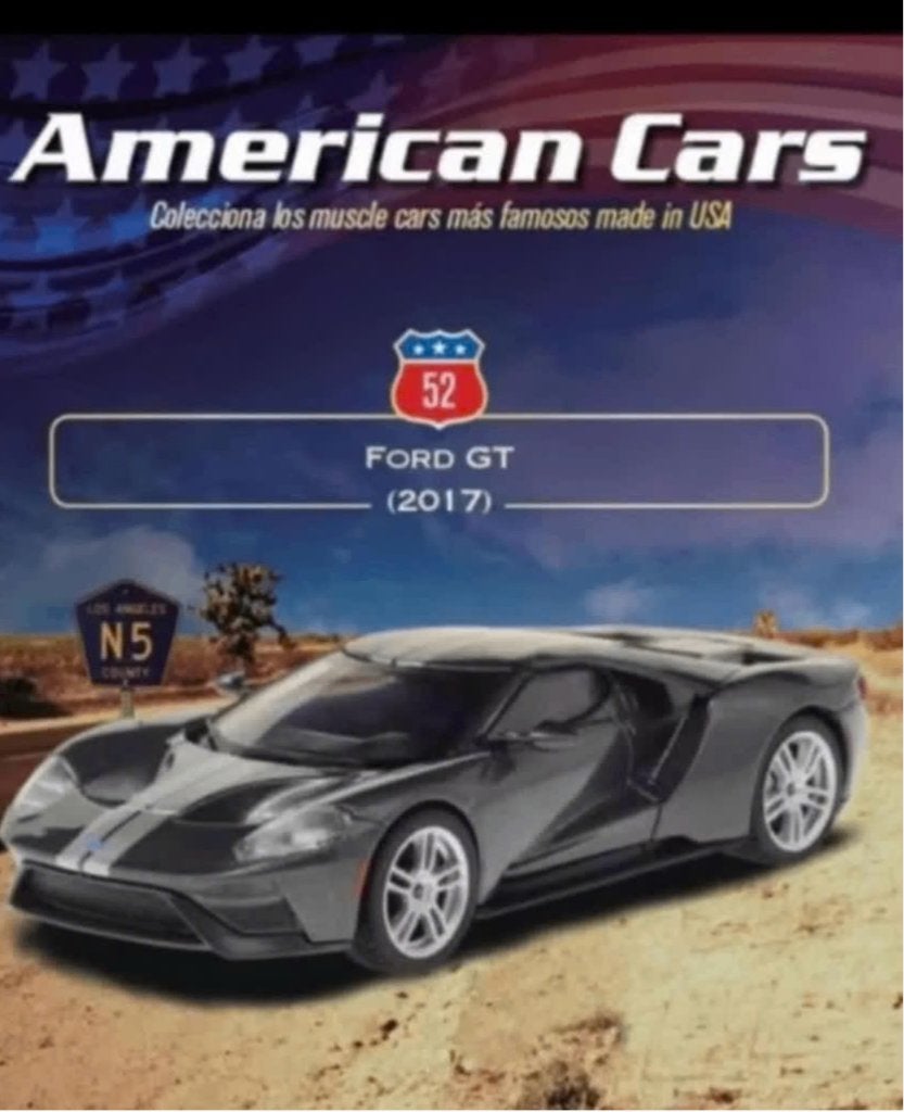 Ford GT 2017 schaal 1/43 ALTAYA American cars # 52, Hobby en Vrije tijd, Verzenden, Nieuw, Auto, Overige merken