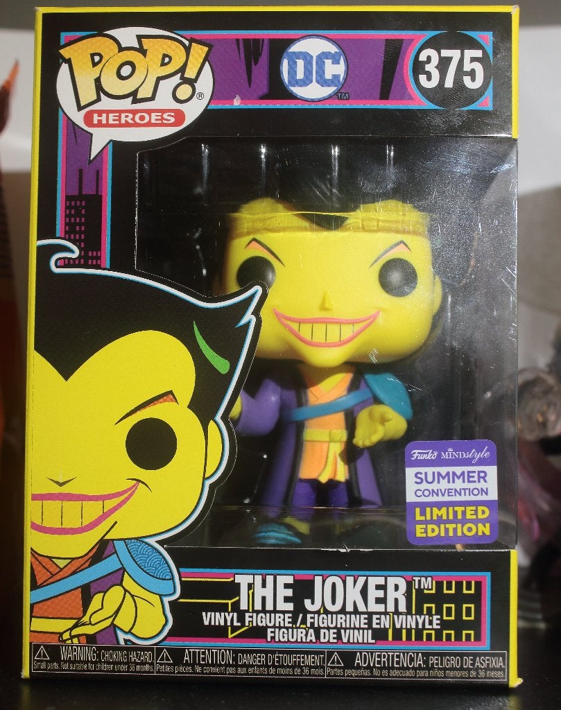 Funko Pop Joker #375 Blacklight - MINDstyle Summer, Verzenden, Zo goed als nieuw