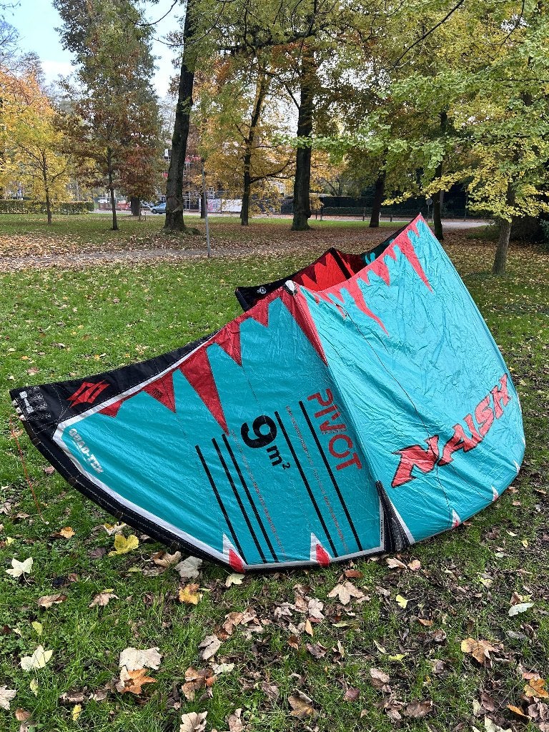 Naish Pivot 9m 2019, Watersport en Boten, Kitesurfen, Geen board, Ophalen of Verzenden, Zo goed als nieuw, 9 m²