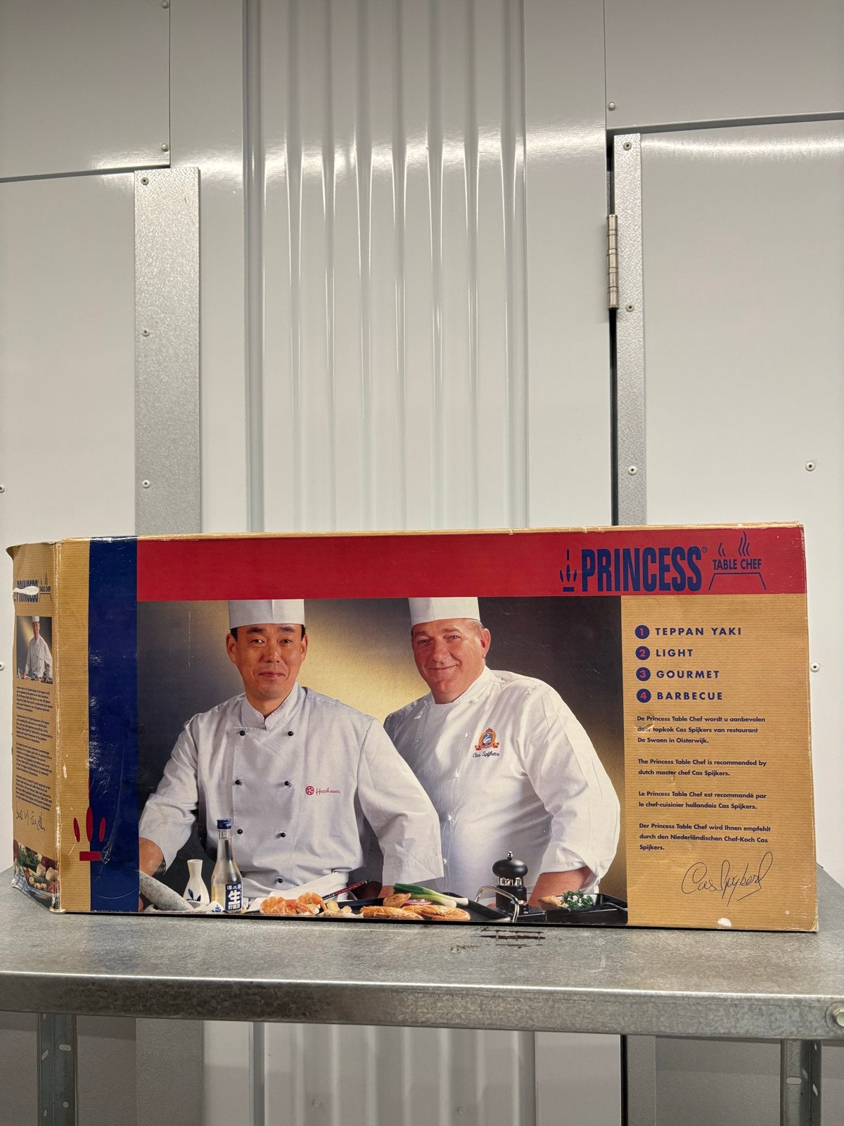 Princess Table Chef Teppan Yaki Gourmet Barbecue, Ophalen, Nieuw, 4 t/m 7 personen