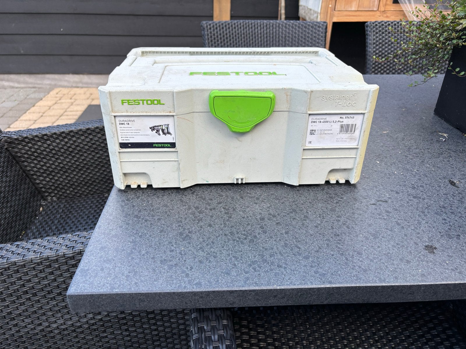 Festool DWC 18-4500 DURADRIVE Schroefautomaat Set, Ophalen of Verzenden, Zo goed als nieuw