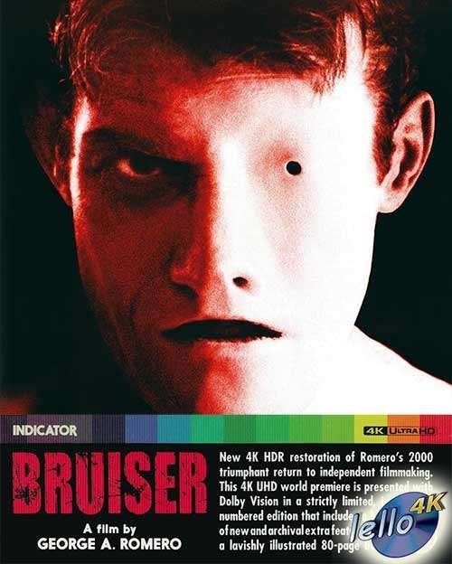 Blu-ray 4K: George A. Romero Bruiser LE (2000 Jason Flemyng), Ophalen of Verzenden, Nieuw in verpakking, 4K Ultra HD Blu-ray, Horror