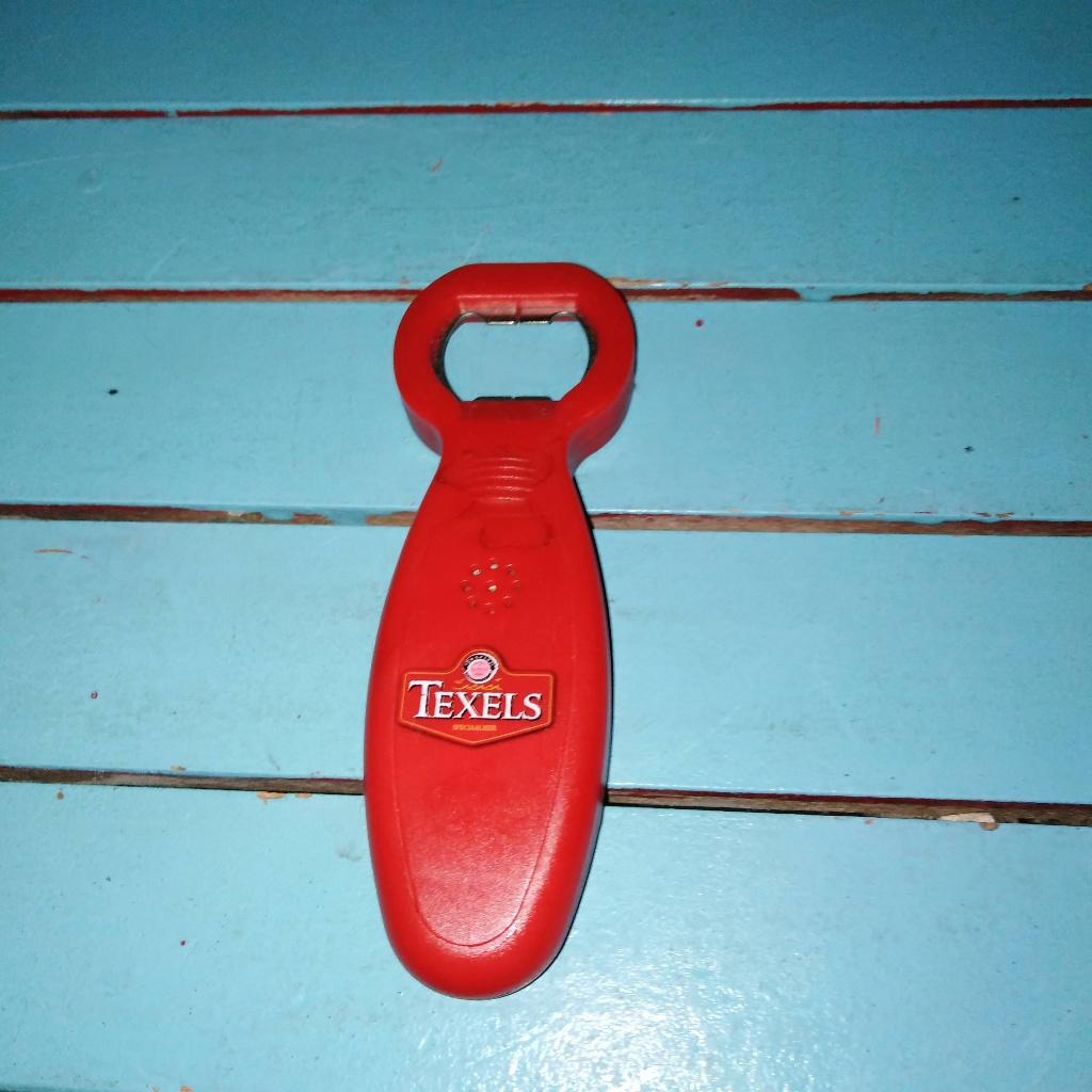 Texels Special Bier flesopener met schapengeluid, Ophalen, Gebruikt, Flesopener, Overige merken