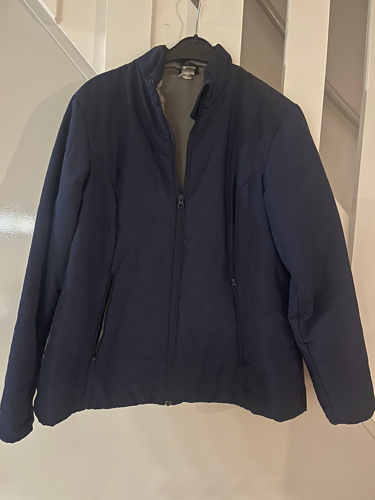 Decathlon jas maat XL, Kleding | Dames, Jassen | Zomer, Ophalen of Verzenden, Zo goed als nieuw, Maat 46/48 (XL) of groter, Blauw