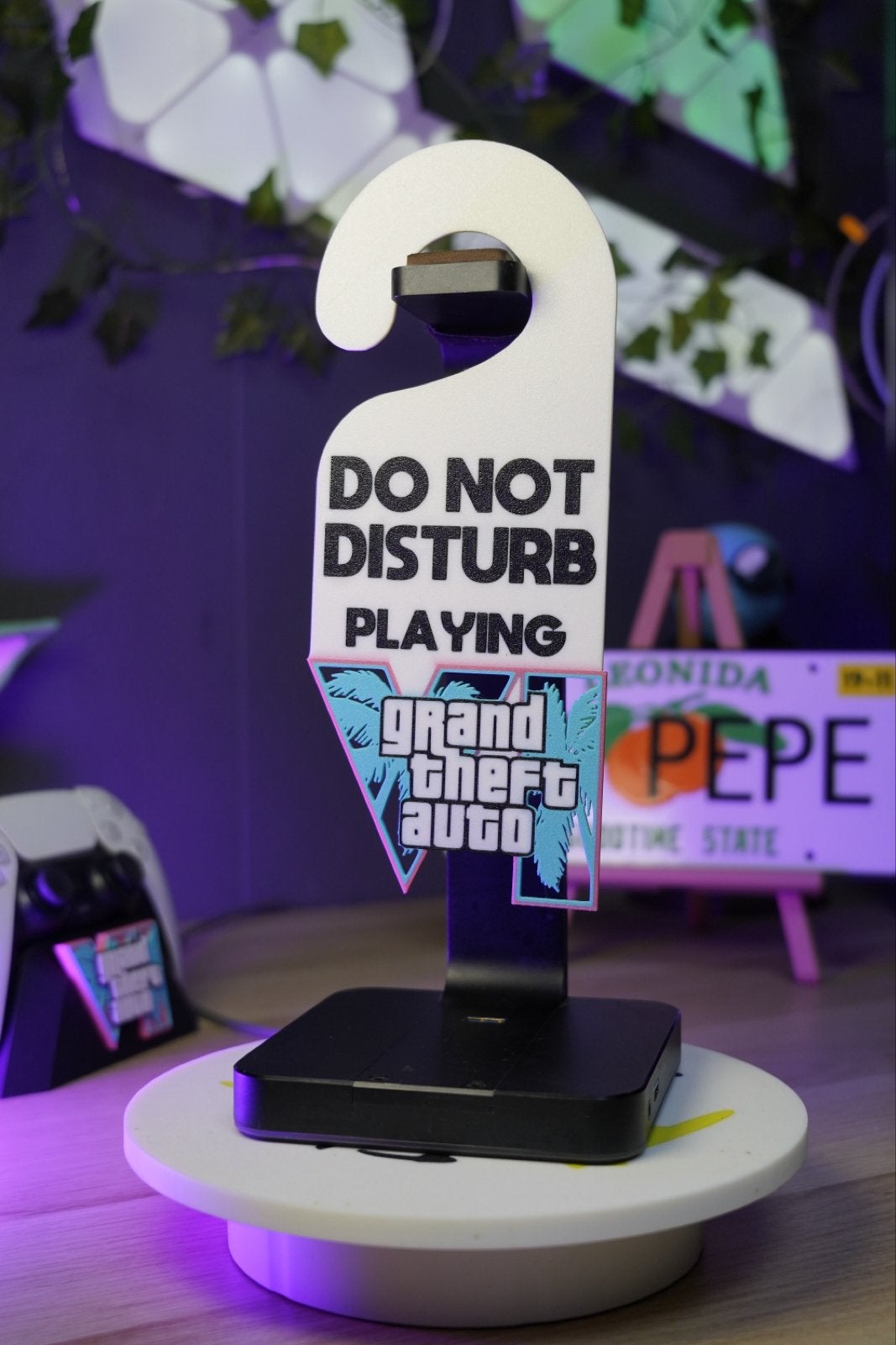 Grand Theft Auto 'Do Not Disturb' Deurbordje, Verzenden, Zo goed als nieuw