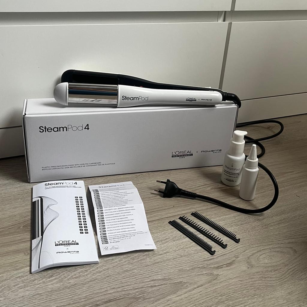 L'Oréal Professionnel SteamPod 4 stoomstijltang - bieden mag, Ophalen of Verzenden, Haarverzorging