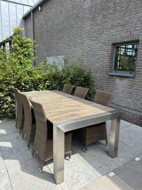Uitverkoop showroommodel tuinstoelen – diverse modellen, Ophalen, Zo goed als nieuw, Kunststof