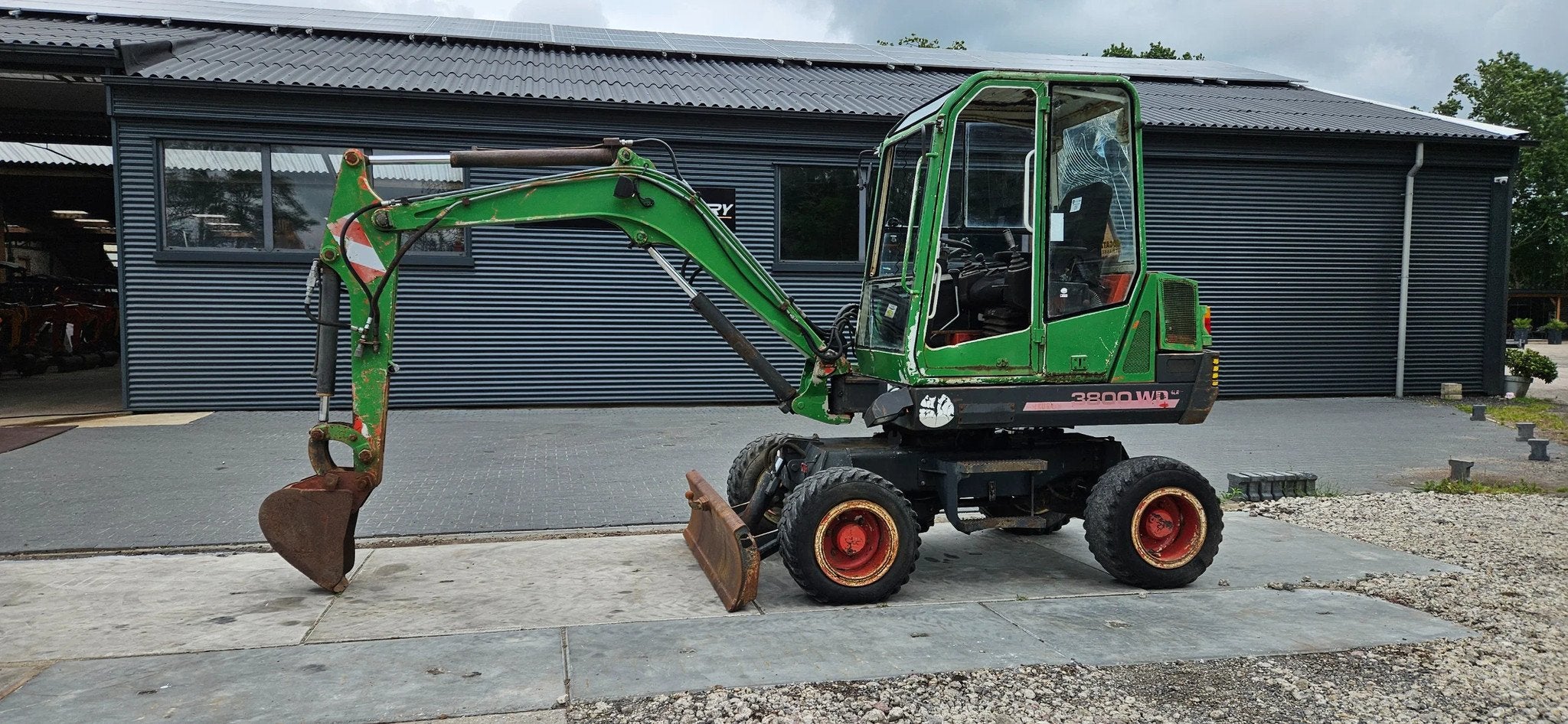 Neuson 3800 WD, Zakelijke goederen, Machines en Bouw | Kranen en Graafmachines, Graafmachine