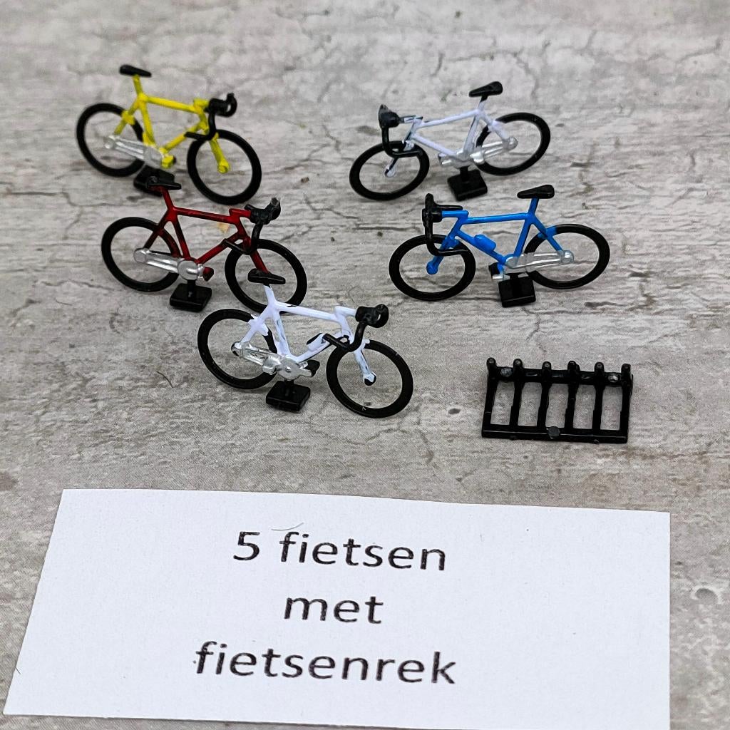 modeltrein Ho – Fietsen, Gelijkstroom, Natuur, Nieuw, Ophalen of Verzenden