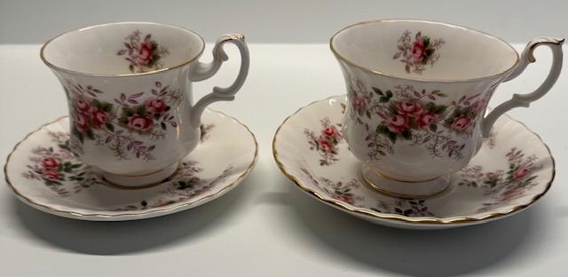 Antieke Engelse Heren en Dames Royal Albert Lavender Rose, Ophalen of Verzenden