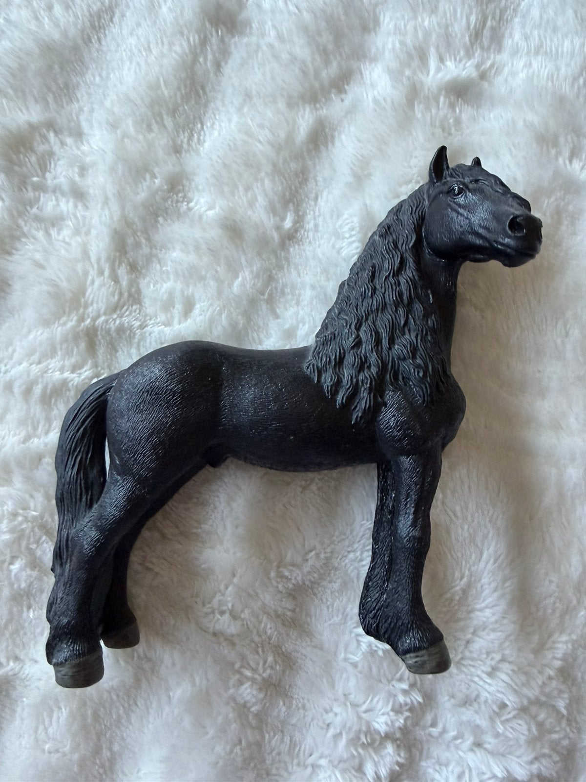 Schleich paardje, friese hengst 2014, Ophalen of Verzenden, Gebruikt