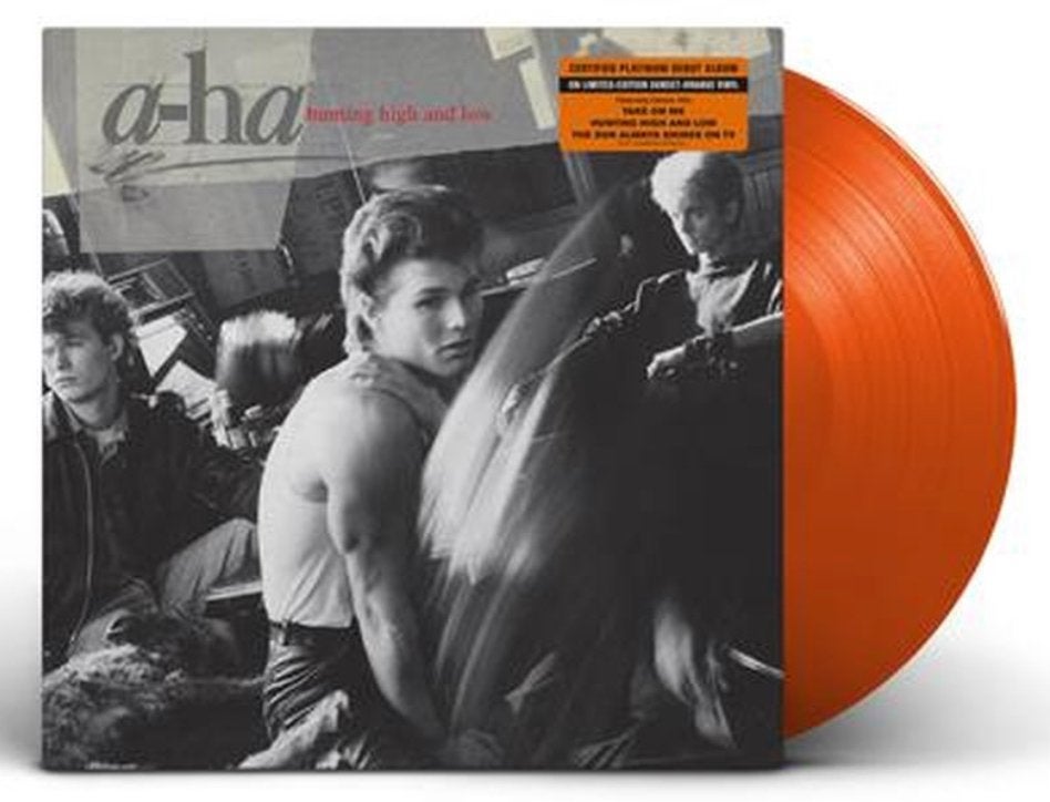 Vinyl LP A-ha Aha Hunting High And Low ORANGE Vinyl NIEUW, LP, Pop, Ophalen of Verzenden, 12 inch